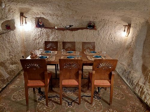 Inside at İnci Cave Restaurant in Goreme