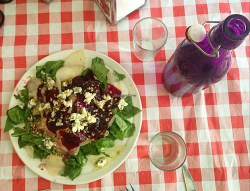 Comida deliciosa at El Triangulo de las Verduras in Madrid