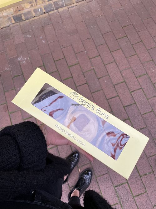   at Benji's Buns in West London