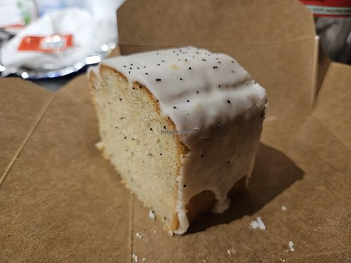 Lemon drizzle at The Coffee Drop in Dublin