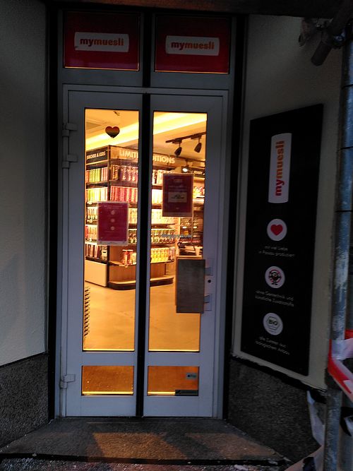  at mymuesli Laden in Munich