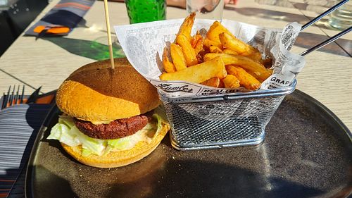 Het eten zelf at L'Escale in Dinant