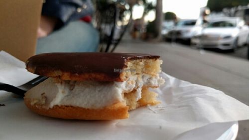 Vegan eclair! at Erin McKenna's Bakery in Los Angeles