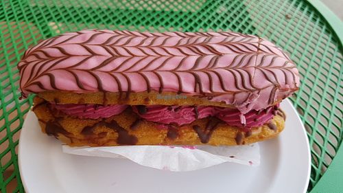 Éclair at Erin McKenna's Bakery in Los Angeles