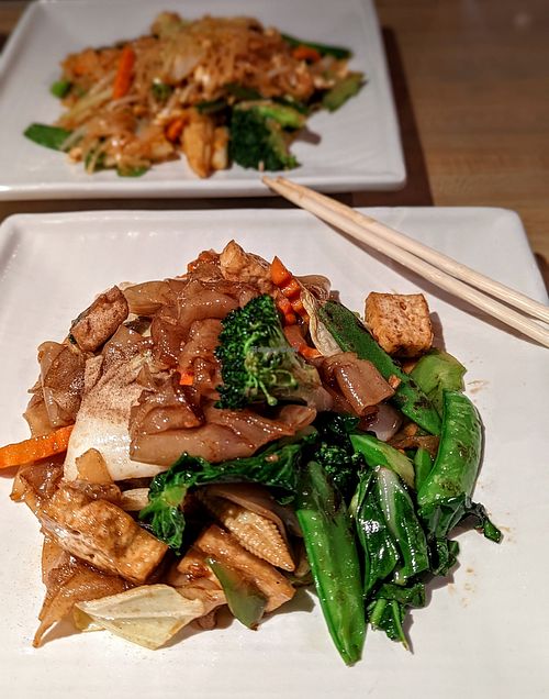 Pad See Ew at Pongsri Thai Restaurant in New York City