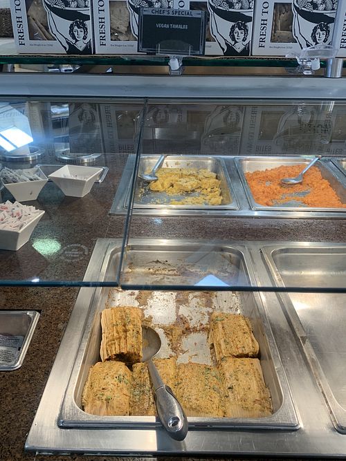 Vegan tamales…they were pretty good.   at Nugget Markets - El Dorado Hills in El Dorado Hills