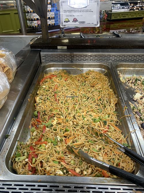 A vegan Thai noodle dish   at Nugget Markets - El Dorado Hills in El Dorado Hills