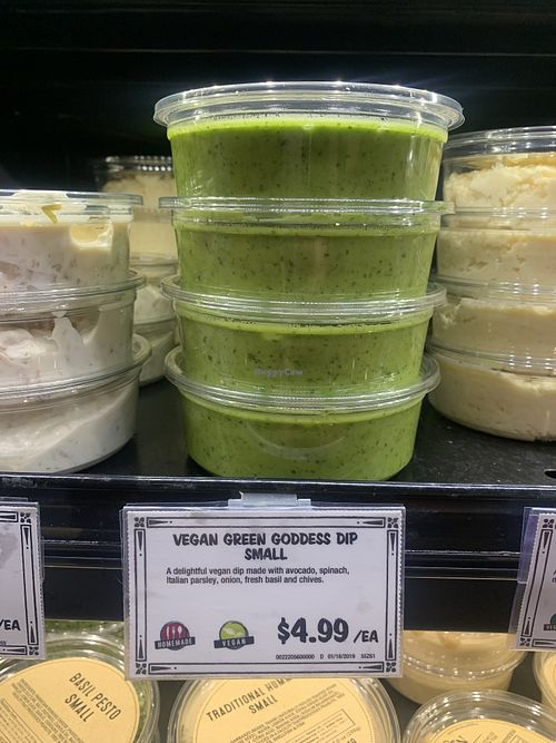 Vegan green goodness dip   at Nugget Markets - El Dorado Hills in El Dorado Hills