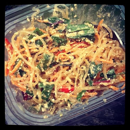 Spicy Kelp Noodles at Cafe L.O.V.E. in Durham