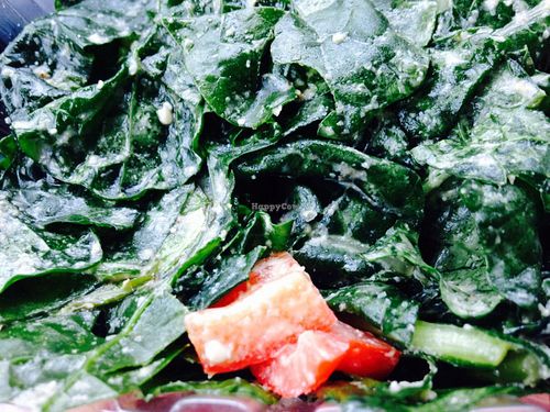 Kale salad at Cafe L.O.V.E. in Durham