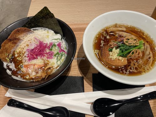   at Ippudo 博多 一風堂 Plant Based Studio in Tokyo