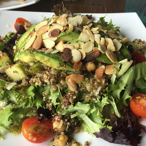 quinoa and avocado sallad at The Cafe in Key West