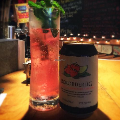 One of my favorite lovely ciders that Ive tried here.  at The Cafe in Key West