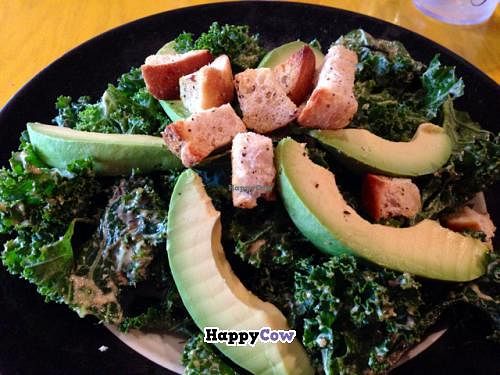 kale avocado salad at The Cafe in Key West