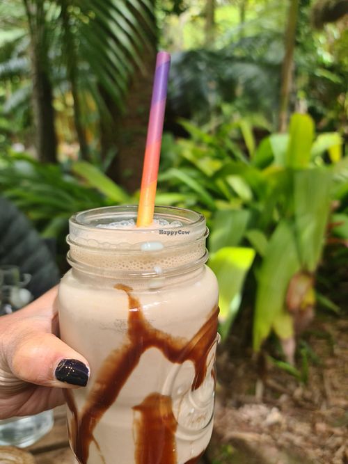 Soy chocolate milkshake at Bamboo Buddha in Holgate