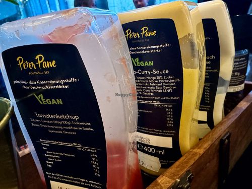 vegan sauces  at Peter Pane in Magdeburg