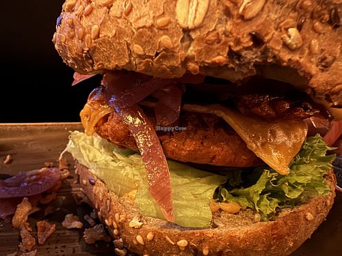 vegan burger  at Peter Pane in Magdeburg