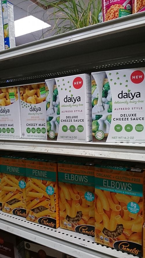 Vegan Mac and cheese.  at Natural Health in Blackwood