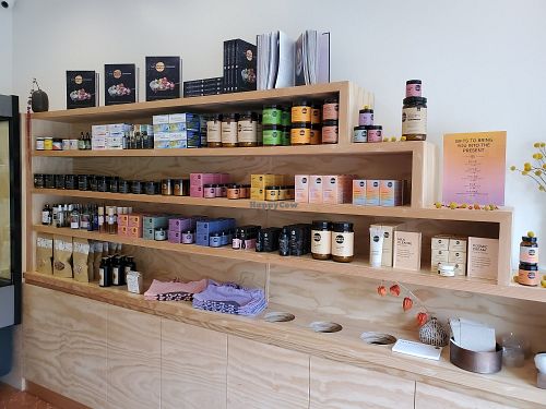 Products at Moon Juice in Venice