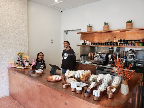 Counter at Moon Juice in Venice