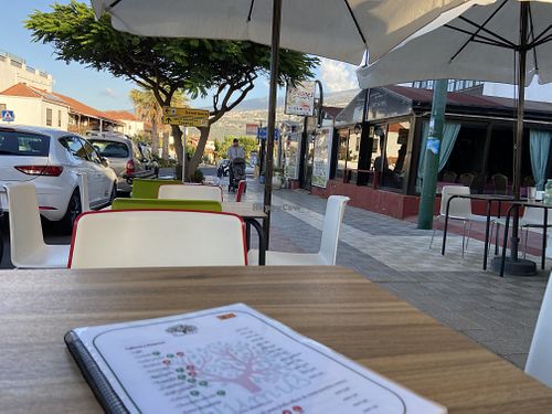 Great Mountain View  at Humus Vegan Tenerife in Tenerife