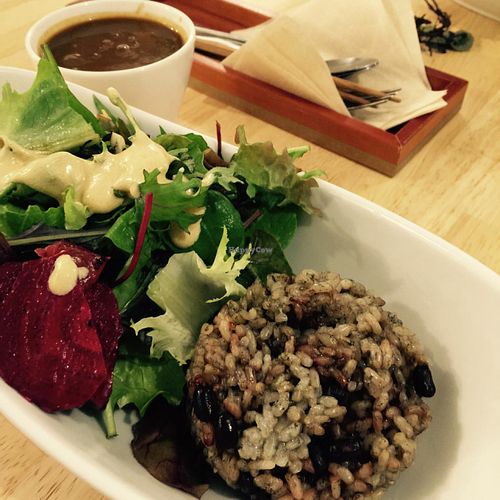 Curry  at Raw8 Cafe in Osaka