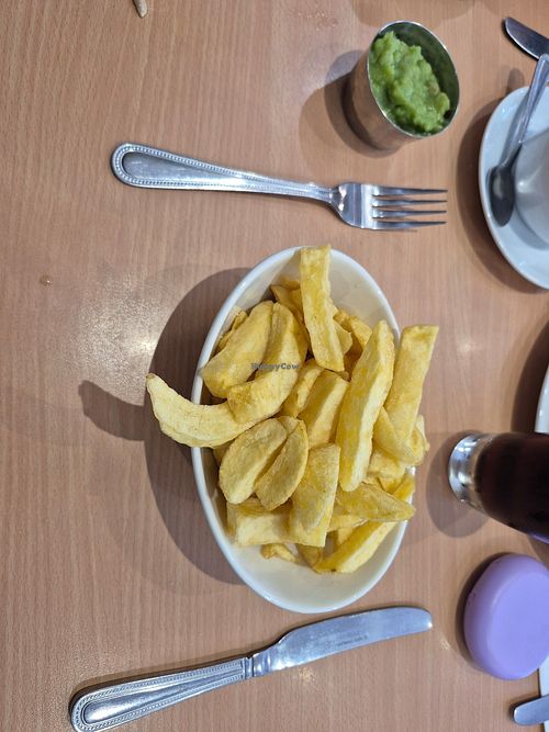 Hmmm. Not on s plate. at The Dolphin Restaurant in Ilfracombe