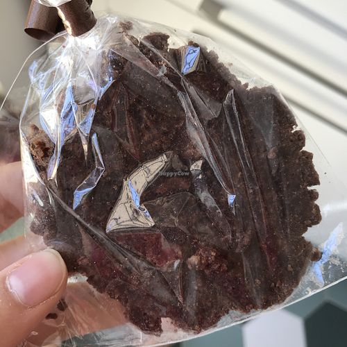 Vegan biscuits (a gift from the restaurant )  at Agrolago in Trevignano Romano