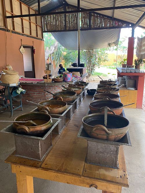 Stews at Casa Frida de mi corazón in Oaxaca