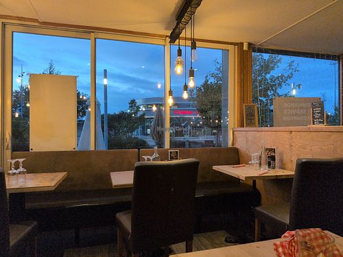 Dining area at La Brasserie Royannaise in Royan