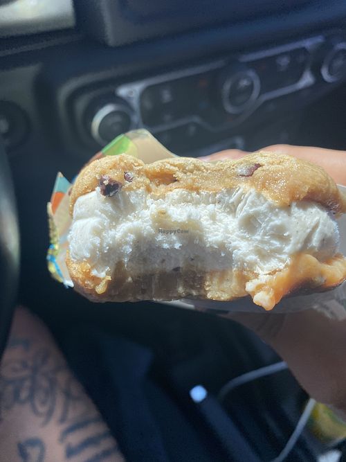 Close-Up of Vegan Ice Cream Sandwich 😛  at Whole Foods Market in San Mateo