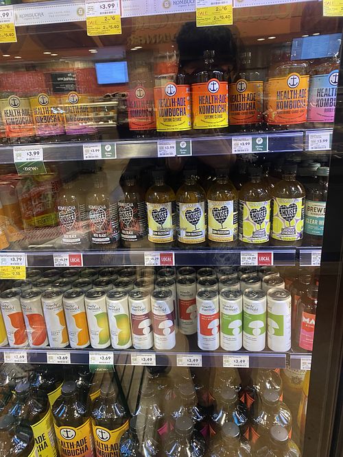 Fav Section! They Had an OG: House Kombucha 🥰  at Whole Foods Market in San Mateo