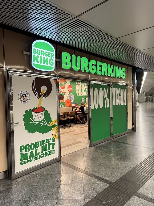 Front of store   at Burger King in Vienna