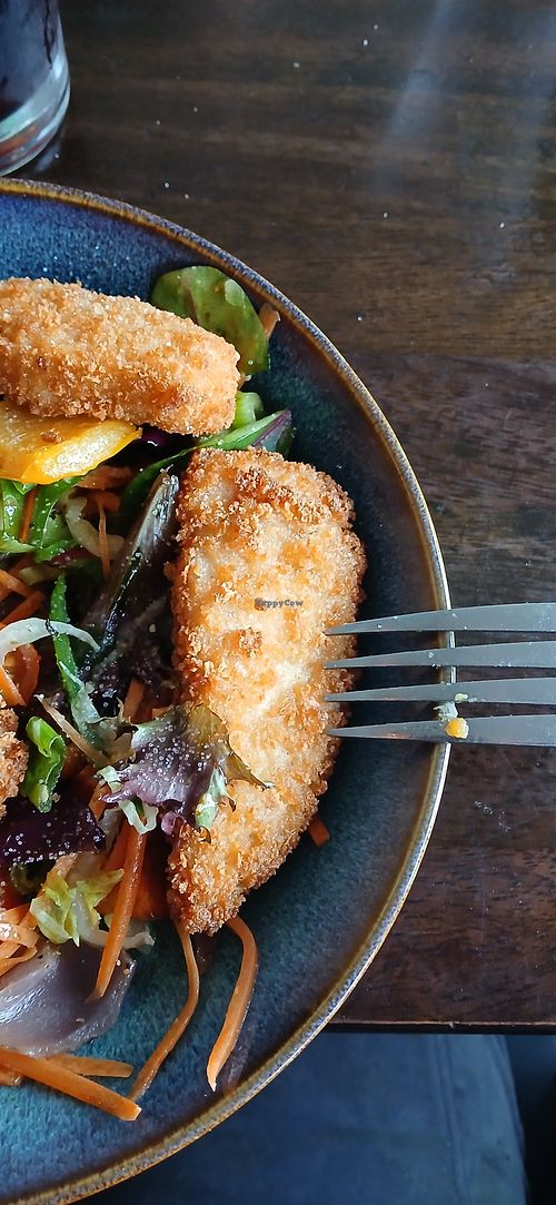Chicken salad (no chicken ofc, the chef created something vegan) at The Bridge Tavern in Wicklow
