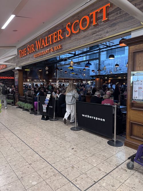Not a chance   at EDI - The Sir Walter Scott - J D Wetherspoon in Edinburgh