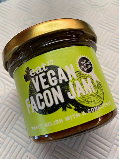 Vegan facon jam at Dene's Deli in Newcastle Upon Tyne