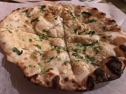 Garlic Naan at Dosa-N-Curry in Somerville