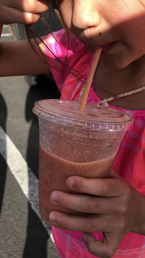 Small $3 Smoothie Taste good! at Da Spot in Honolulu
