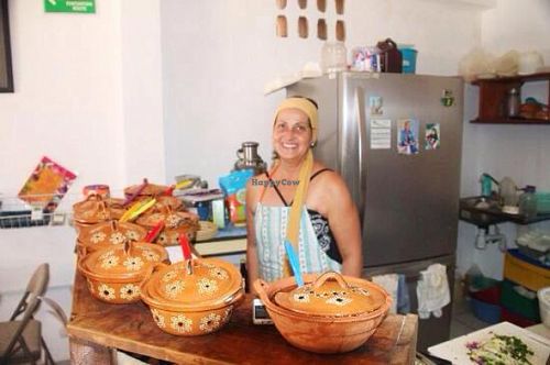 The owner and chef at Puerto Verde in Puerto Morelos
