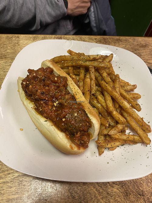 Meatball sub  at The Herbal Farmercy in Greenville