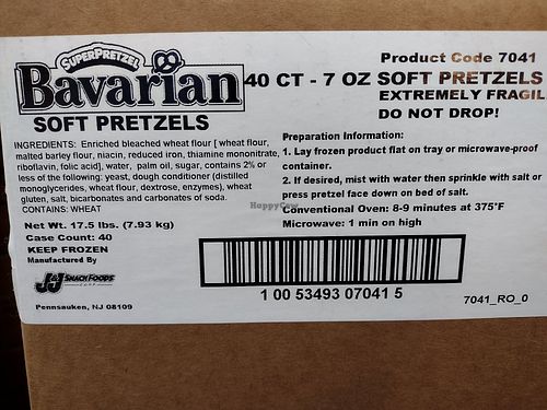 Vegan pretzels 🎉 at PayPal Park in San Jose