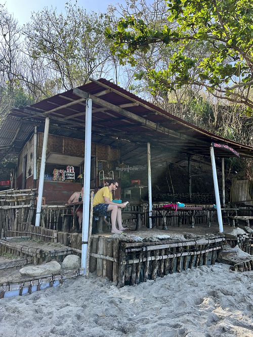 The restaurant   at Erna Warung in Karangasem