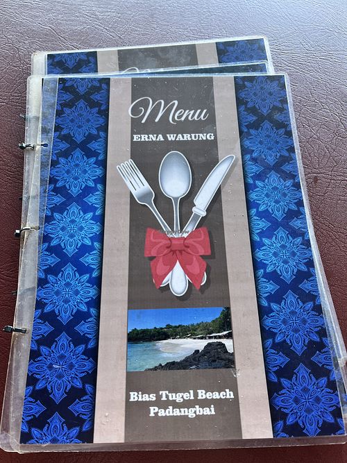 Menu   at Erna Warung in Karangasem