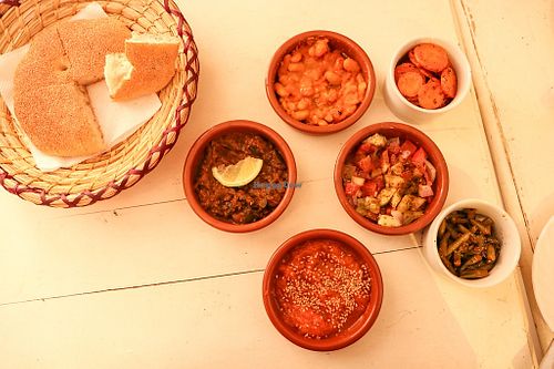 tapas at World Storytelling Cafe in Marrakech