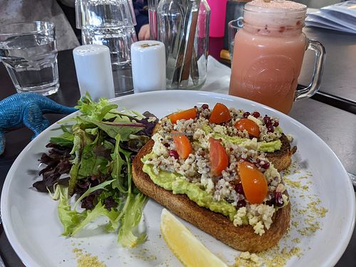 I've eaten a lot of Smashed Avo. And this one was pretty damn good. Even with quinoa on top, which I thought was strange but enjoyed. at Soulfoods - Lang Lang in Lang Lang