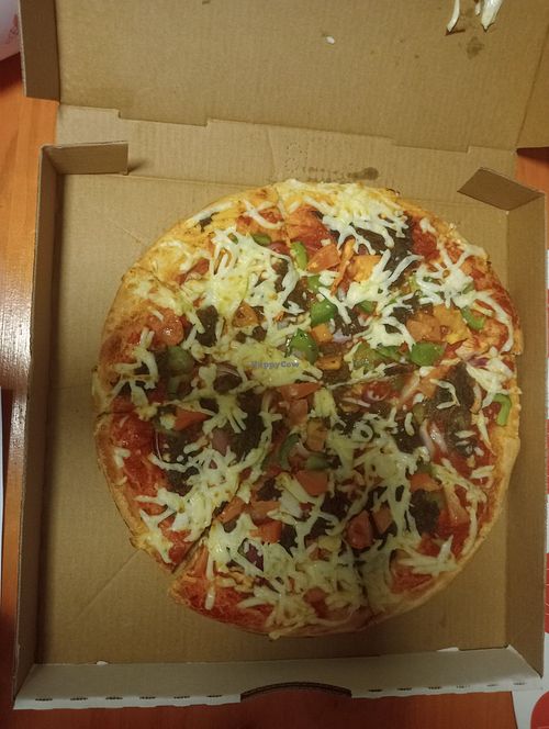 Vegan Mexican beef at Pizza Inn in Edgeworth