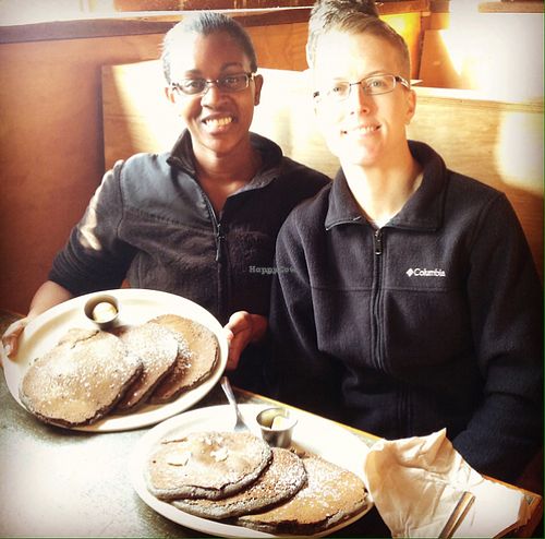 buckwheat pancakes at Radial Cafe in Atlanta