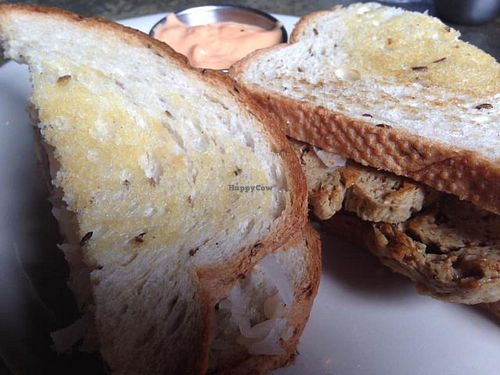 Seitan Reuben  at Radial Cafe in Atlanta
