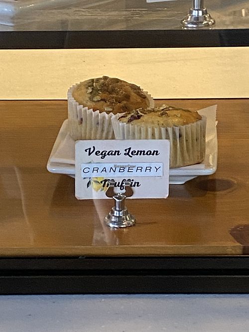 Vegan Lemon Cranberry  at Mammoth Coffee Roasting Co in Mammoth Lakes