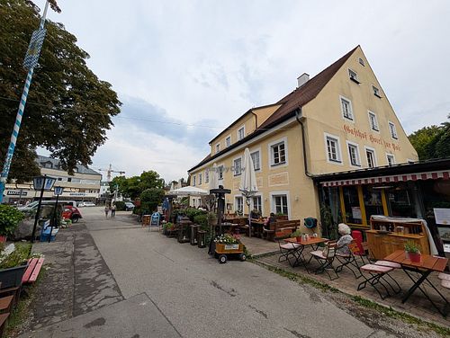Außenbereich at Die Post in Herrsching Am Ammersee